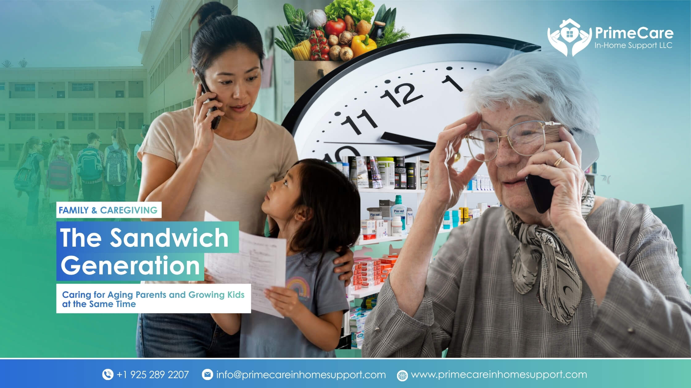 The Sandwich Generation: Caring for Aging Parents and Growing Kids at the Same Time