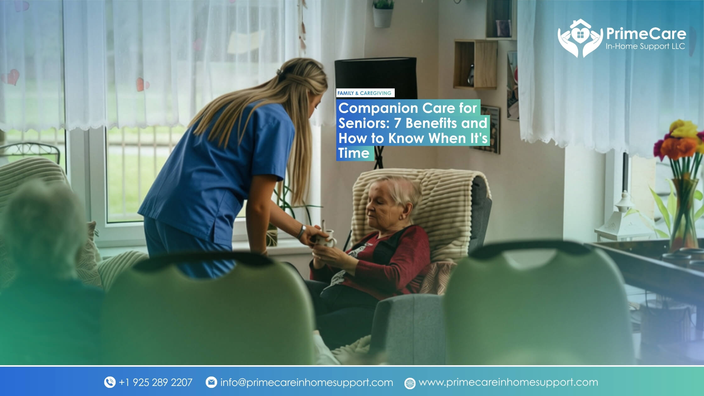 Companion Care for Seniors: 7 Benefits and How to Know When It’s Time